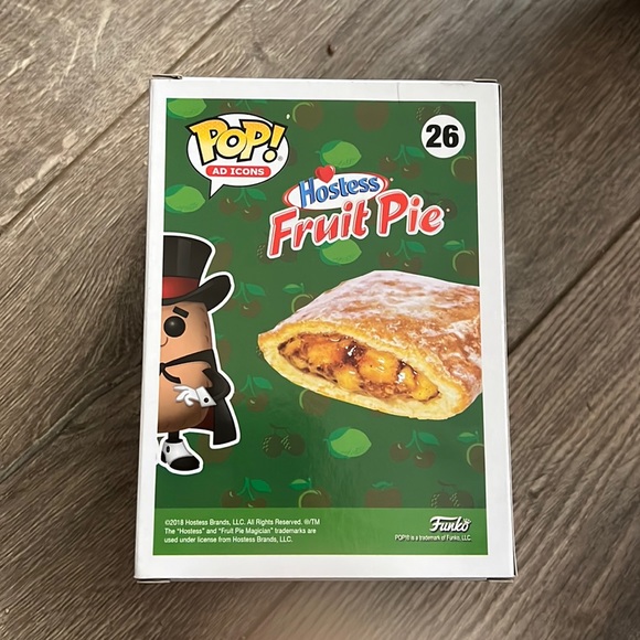 Funko Pop Ad Icons Hostess Fruit Pie, Fruit Pie The Magician #26,Limited Edition - Picture 3 of 6